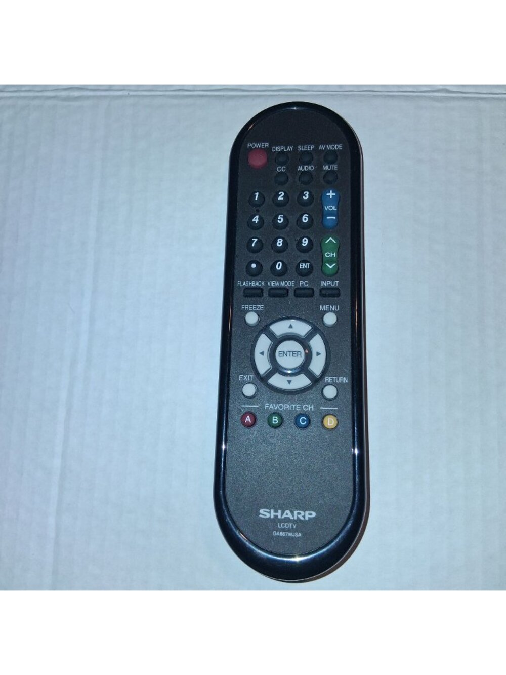 Sharp LCD TV Remote Control GA667WJSA Universal Replacement